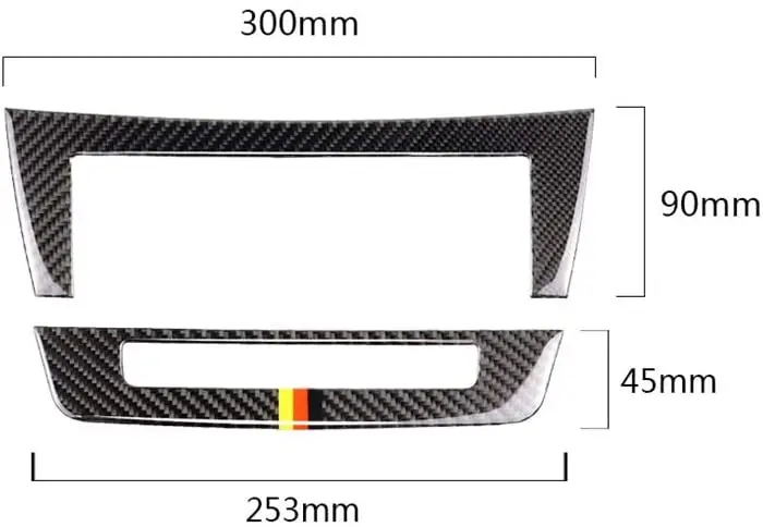 Carbon Fiber Central Control CD Panel Sticker For Mercedes-benz W204 C Class W204 C220 CDI C200 C350 4MATIC Coupe 2010 -- 2013
Carbon Fiber Central Control CD Panel Sticker For Mercedes-benz W204 C Class W204 C220 CDI C200 C350 4MATIC Coupe 2010 -- 2013