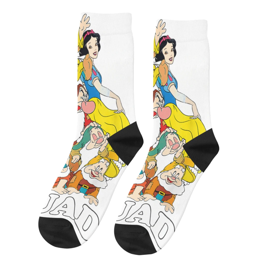 Hip Hop Vintage Snow White Dwarves Squad Pile Graphic Crazy Men's Socks Disney Seven Dwarfs Film Unisex Street Style Crew Sock
Hip Hop Vintage Snow White Dwarves Squad Pile Graphic Crazy Men's Socks Disney Seven Dwarfs Film Unisex Street Style Crew Sock