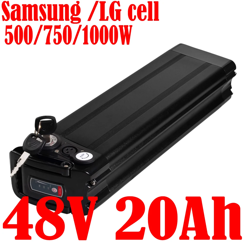 ebike battery 18650 cell 48v battery pack 48V 20Ah Silver Fish Electric Bike Lithium Battery For 500w 750w 1000w electr bicycle
ebike battery 18650 cell 48v battery pack 48V 20Ah Silver Fish Electric Bike Lithium Battery For 500w 750w 1000w electr bicycle