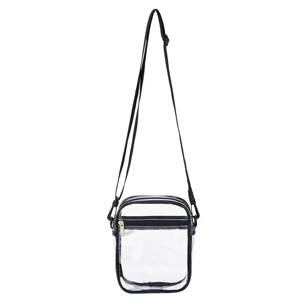 Women Men Large Capacity Adjustable Strap Sport Crossbody Bag Concert PVC Waterproof Zipper Closure Phone Storage Clear Purse
Women Men Large Capacity Adjustable Strap Sport Crossbody Bag Concert PVC Waterproof Zipper Closure Phone Storage Clear Purse