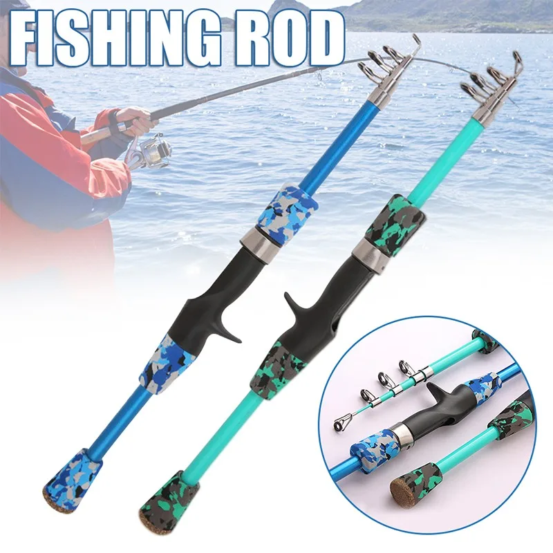 1.3/1.5/1.8M Ultra-short Telescopic Lure Fishing Rod,Portable Glass Fiber Casting Rod,EVA Handle Sea Pole for Trout Saltwater
1.3/1.5/1.8M Ultra-short Telescopic Lure Fishing Rod,Portable Glass Fiber Casting Rod,EVA Handle Sea Pole for Trout Saltwater