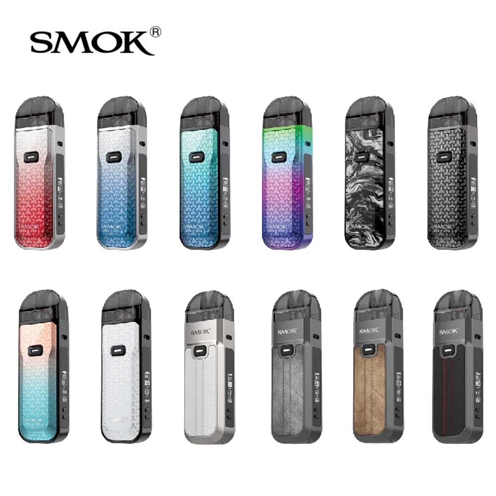Оригинальный набор SMOK Nord 5, 80 Вт, вейп с батареей 2000 мАч, картридж с капсулой 5 мл, подходит для RPM, электронная сигарета с испарителем с 3 сетчат...
Оригинальный набор SMOK Nord 5, 80 Вт, вейп с батареей 2000 мАч, картридж с капсулой 5 мл, подходит для RPM, электронная сигарета с испарителем с 3 сетчат...