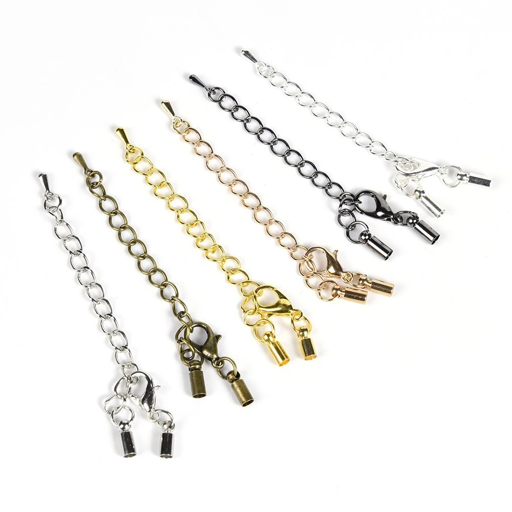 10pcs/lot 50mm Extended Extension Tail Chain Lobster Clasps Connector For Bracelet Necklace DIY Jewelry Making Findings
10pcs/lot 50mm Extended Extension Tail Chain Lobster Clasps Connector For Bracelet Necklace DIY Jewelry Making Findings
