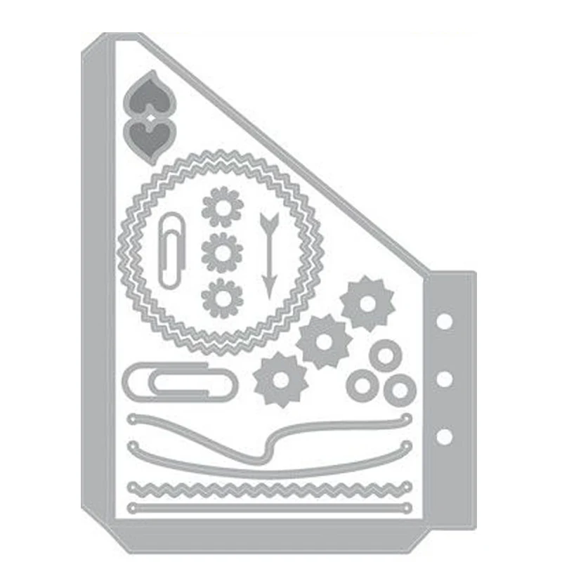 Большой карманный альбом Panalisacraft, штамповочные трафареты для самостоятельного изготовления, скрапбукинга, декоративного тиснения, бумажны...
Большой карманный альбом Panalisacraft, штамповочные трафареты для самостоятельного изготовления, скрапбукинга, декоративного тиснения, бумажны...