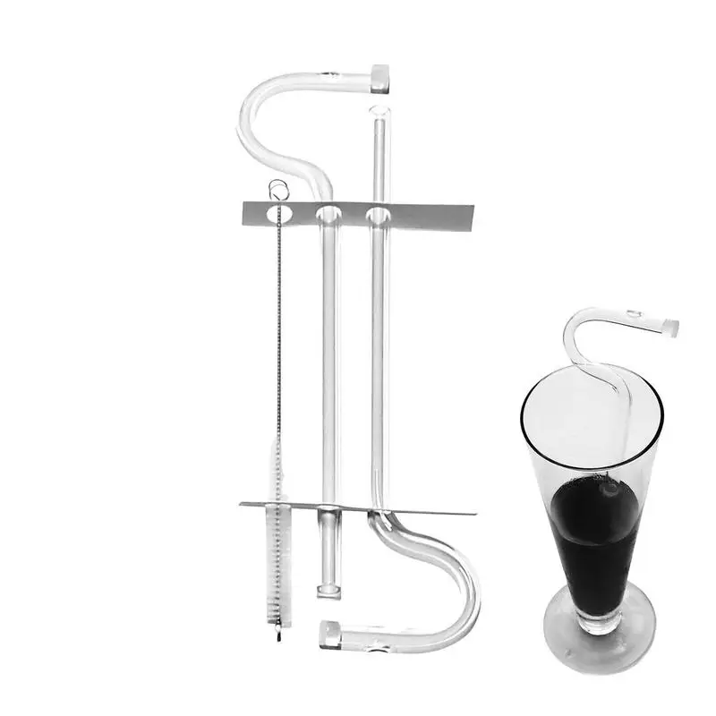 Clear Flute Glass Straws 2pcs Reusable Drinking Straws Dishwasher Safe Eco-Friendly Cocktail Straws For Juice Beverages Milk
Clear Flute Glass Straws 2pcs Reusable Drinking Straws Dishwasher Safe Eco-Friendly Cocktail Straws For Juice Beverages Milk