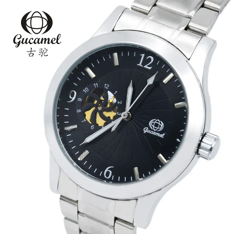 GUCAMEL Men's Fashion Luxury Luminous Automatic Self-Wind Mechanical Wristwatch Brand Designer Wrist Watches Relogio Masculino
GUCAMEL Men's Fashion Luxury Luminous Automatic Self-Wind Mechanical Wristwatch Brand Designer Wrist Watches Relogio Masculino