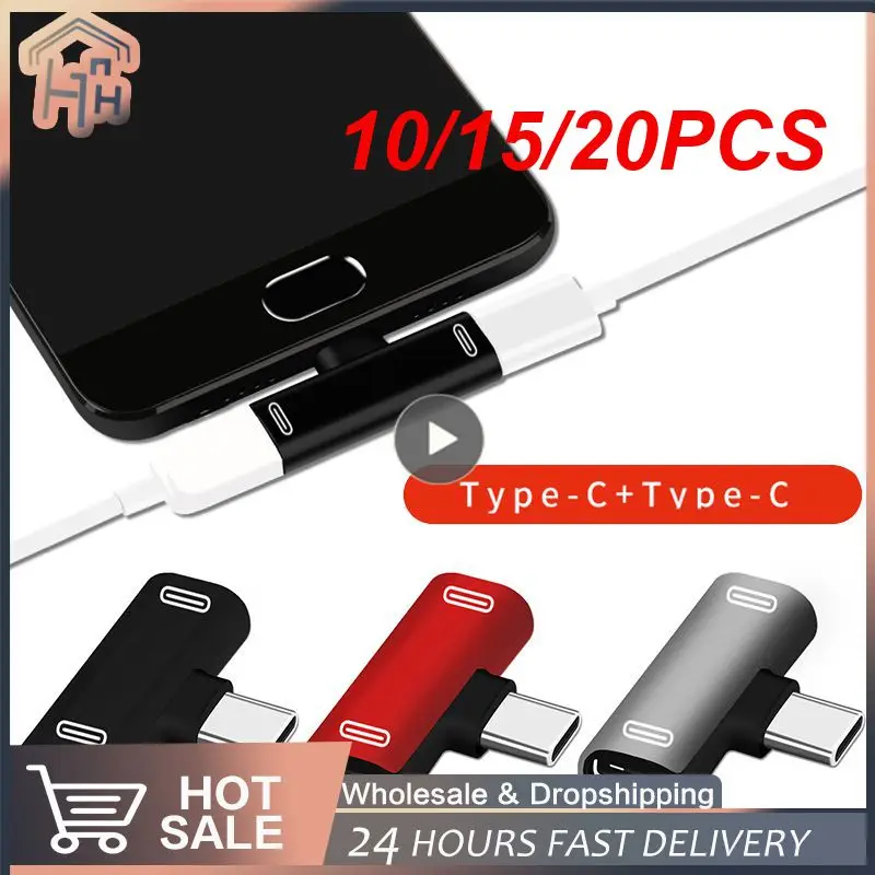 20PCS Headphone Converter Converter For Redmi Audio Type-C Adapter Dual Type C Jack For Earphone Listen Music + Charging
20PCS Headphone Converter Converter For Redmi Audio Type-C Adapter Dual Type C Jack For Earphone Listen Music + Charging