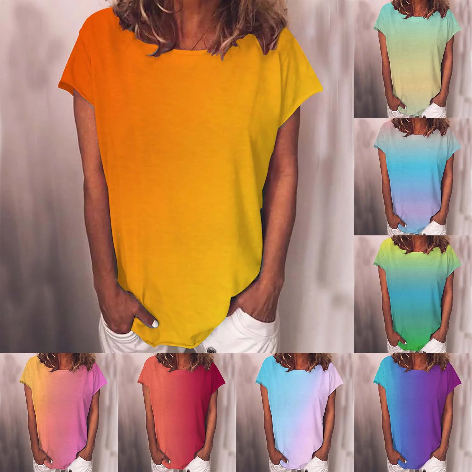 Женская Летняя мода, топ, Повседневная Свободная рубашка с принтом, рубашка с коротким рукавом, женские топы на выход
Женская Летняя мода, топ, Повседневная Свободная рубашка с принтом, рубашка с коротким рукавом, женские топы на выход