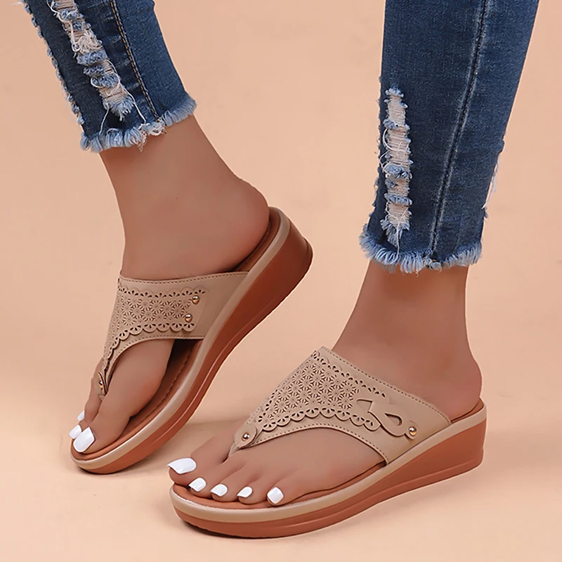 Rimocy Summer Wedges Flip Flops Women 2023 Fashion Clip Toe Thick Platform Sandals Woman Casual Non Slip Beach Slippers Ladies
Rimocy Summer Wedges Flip Flops Women 2023 Fashion Clip Toe Thick Platform Sandals Woman Casual Non Slip Beach Slippers Ladies