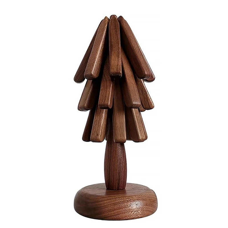 Wooden Trivets For Hot Dishes Tree Shape Trivet Set Coaster For Teapot Hot Pots (Black Walnut)
Wooden Trivets For Hot Dishes Tree Shape Trivet Set Coaster For Teapot Hot Pots (Black Walnut)