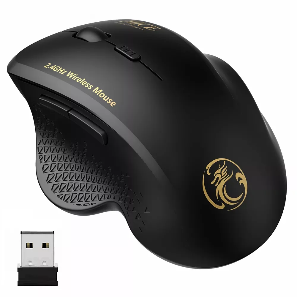 Wireless Mouse Gamer Computer Mouse Ergonomic Wireless USB Receiver Mouse 6 buttons Mause 1600 DPI Gaming Mice For PC Laptop
Wireless Mouse Gamer Computer Mouse Ergonomic Wireless USB Receiver Mouse 6 buttons Mause 1600 DPI Gaming Mice For PC Laptop