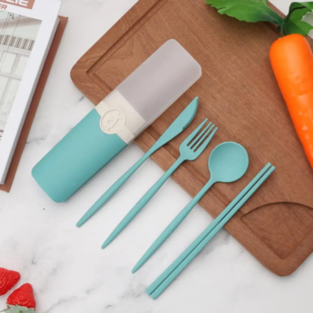 1 Set Great Cutlery Chopsticks Eco-friendly PP Spoon Outdoor Tableware Cutlery Set for Hiking Fork
1 Set Great Cutlery Chopsticks Eco-friendly PP Spoon Outdoor Tableware Cutlery Set for Hiking Fork