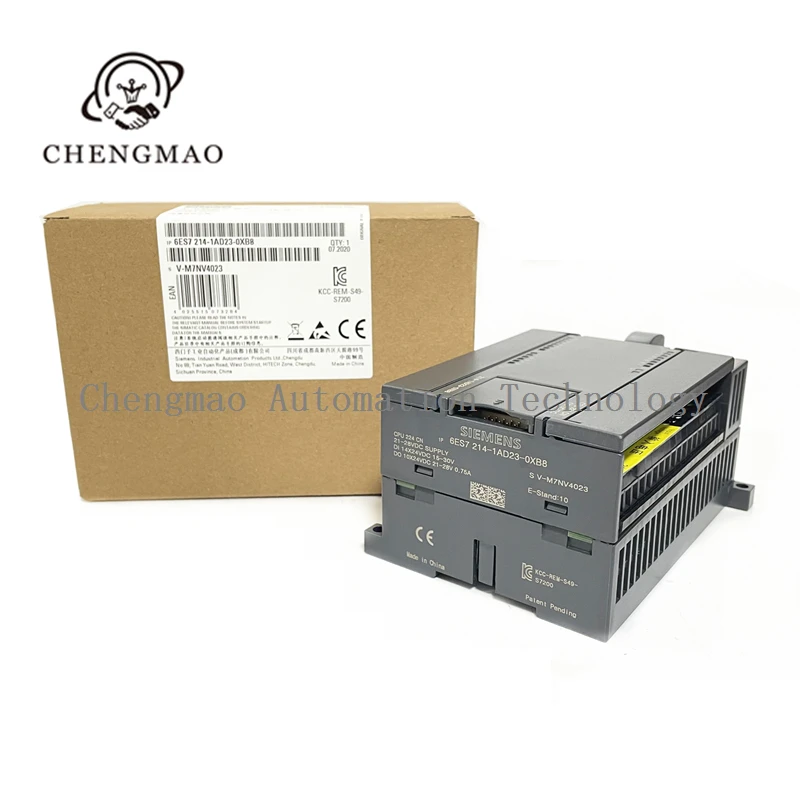 New SIMATIC S7-200 CPU PLC Controller Module 6ES7214-1AD23-0XB8 6ES7214-1AD23-0XB0 6ES7214-1BD23-0XB8 6ES7214-1BD23-0XB0
New SIMATIC S7-200 CPU PLC Controller Module 6ES7214-1AD23-0XB8 6ES7214-1AD23-0XB0 6ES7214-1BD23-0XB8 6ES7214-1BD23-0XB0