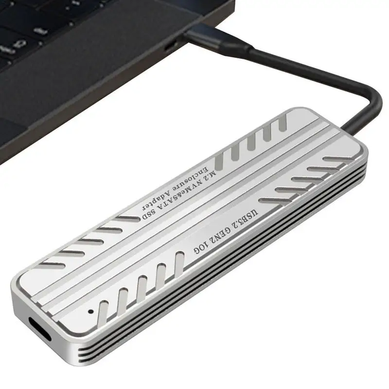 10Gbps Mobile Hard Disk Box M.2 NVMe SSD Case Upgraded Aluminum Type-C M.2 NVME SSD Enclosure For MateBook Windows Laptop PC
10Gbps Mobile Hard Disk Box M.2 NVMe SSD Case Upgraded Aluminum Type-C M.2 NVME SSD Enclosure For MateBook Windows Laptop PC