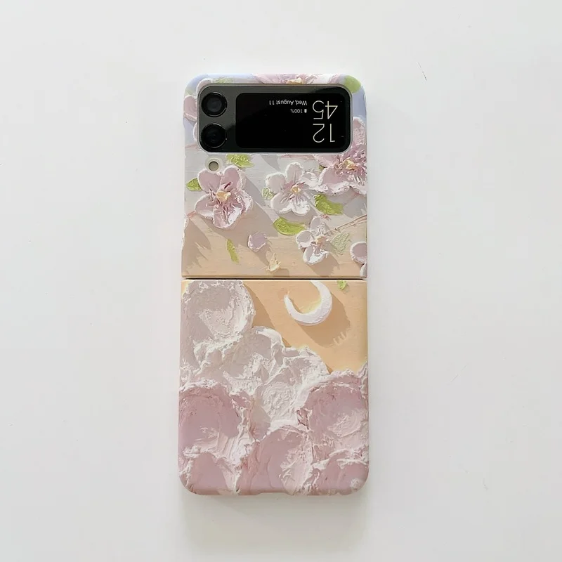 Fantasy Oil Painting Flower Moon Phone Case for Samsung Galaxy Z Flip 3 5G Hard PC Back Cover for ZFlip3 Cases Protective Shell
Fantasy Oil Painting Flower Moon Phone Case for Samsung Galaxy Z Flip 3 5G Hard PC Back Cover for ZFlip3 Cases Protective Shell