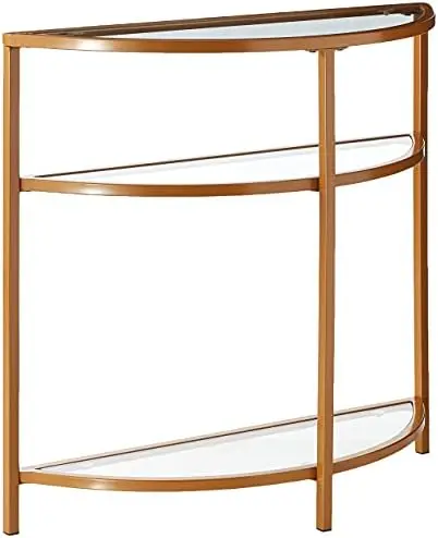 Decor | Kaufmann Collection Modern Glass Half Moon Accent Table | Accent Table for Display & Storage for Entry Way & Liv Fork sp
Decor | Kaufmann Collection Modern Glass Half Moon Accent Table | Accent Table for Display & Storage for Entry Way & Liv Fork sp