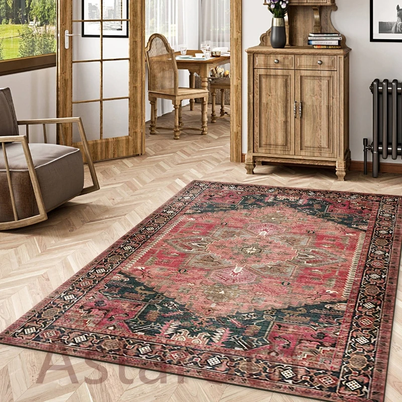 Turkish Persian Retro Ethnic Carpets Rug for Living Room Bedside Bedroom Vintage Floor Mat Entrance Doormat Carpet Large Rug
Turkish Persian Retro Ethnic Carpets Rug for Living Room Bedside Bedroom Vintage Floor Mat Entrance Doormat Carpet Large Rug