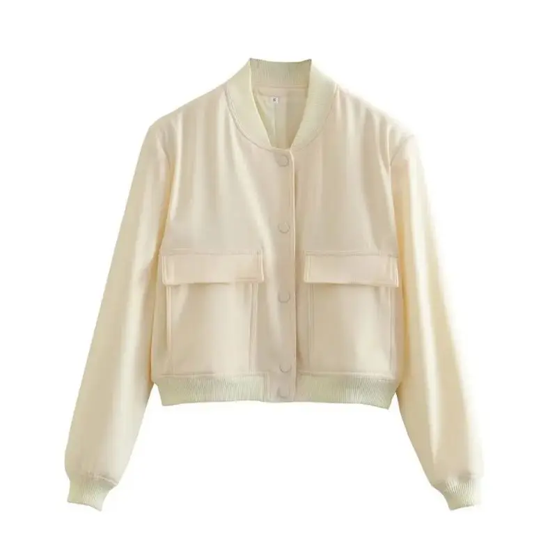 Women's Cropped Baseball Jackets Pockets American Vintage Short Coats 2023 Autumn Winter Casual New Outerwear Trench Coats Racer
Women's Cropped Baseball Jackets Pockets American Vintage Short Coats 2023 Autumn Winter Casual New Outerwear Trench Coats Racer