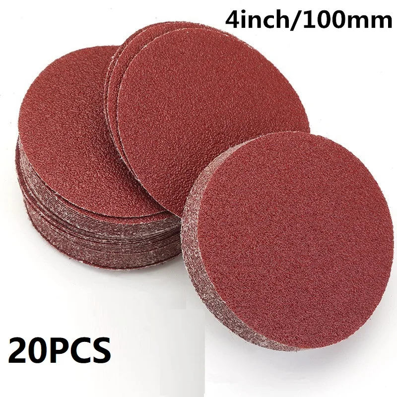 20pcs 4inch 100mm Round Sandpaper 40-2000Grit Abrasive Sander Paper Special Sandpaper Sanding Disk For Metal Wood Polishing
20pcs 4inch 100mm Round Sandpaper 40-2000Grit Abrasive Sander Paper Special Sandpaper Sanding Disk For Metal Wood Polishing