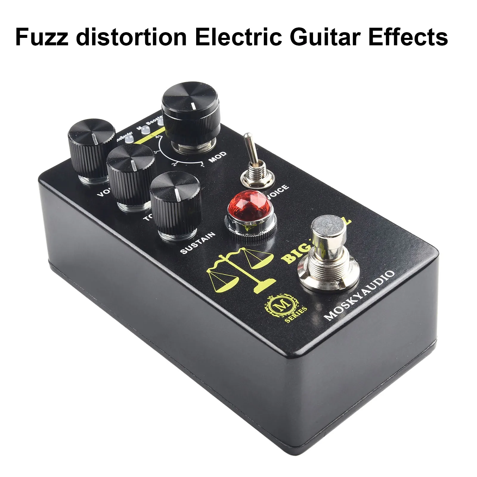Moskyaudio Big FUZZ Искажение педаль для электрогитары, запчасти для гитары, педаль для поддержки управления эффектами, запчасти для гитары
Moskyaudio Big FUZZ Искажение педаль для электрогитары, запчасти для гитары, педаль для поддержки управления эффектами, запчасти для гитары