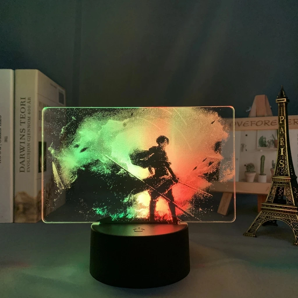 Colorful Anime Two Tone Lamp Attack on Titan for Kid Bedroom Decor Birthday Gift Manga AOT Dual Color Led Light
Colorful Anime Two Tone Lamp Attack on Titan for Kid Bedroom Decor Birthday Gift Manga AOT Dual Color Led Light