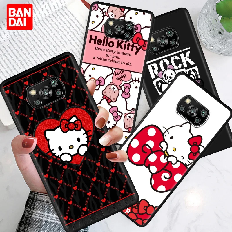 Cartoon Hello Kitty Cat Anime Phone Case for Xiaomi Mi Poco X3 NFC M3 F3 Note 11 10s 10t 9t K40 Pro Plus Ultra Silicone Cover
Cartoon Hello Kitty Cat Anime Phone Case for Xiaomi Mi Poco X3 NFC M3 F3 Note 11 10s 10t 9t K40 Pro Plus Ultra Silicone Cover