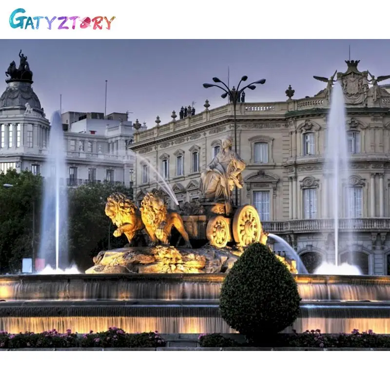 GATYZTORY DIY Pictures By Number Build house Kits Home Decor Painting By Numbers Landscape Drawing On Canvas HandPainted Art Gif 
GATYZTORY DIY Pictures By Number Build house Kits Home Decor Painting By Numbers Landscape Drawing On Canvas HandPainted Art Gif