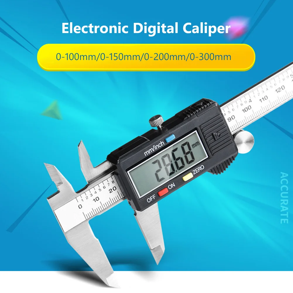 

Микрометр Точный Цифровой штангенциркуль электронные Штангенциркули с нониусом из нержавеющей стали автоматическое отключение измерител...