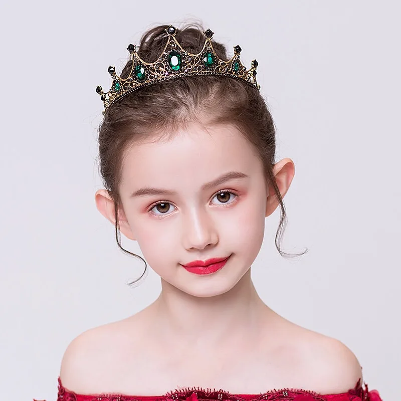 Vintage Princess Wedding Tiaras Children Headband Women Crown Girl Hairband Party Gift Hair Jewelry Cosplay Accessories
Vintage Princess Wedding Tiaras Children Headband Women Crown Girl Hairband Party Gift Hair Jewelry Cosplay Accessories