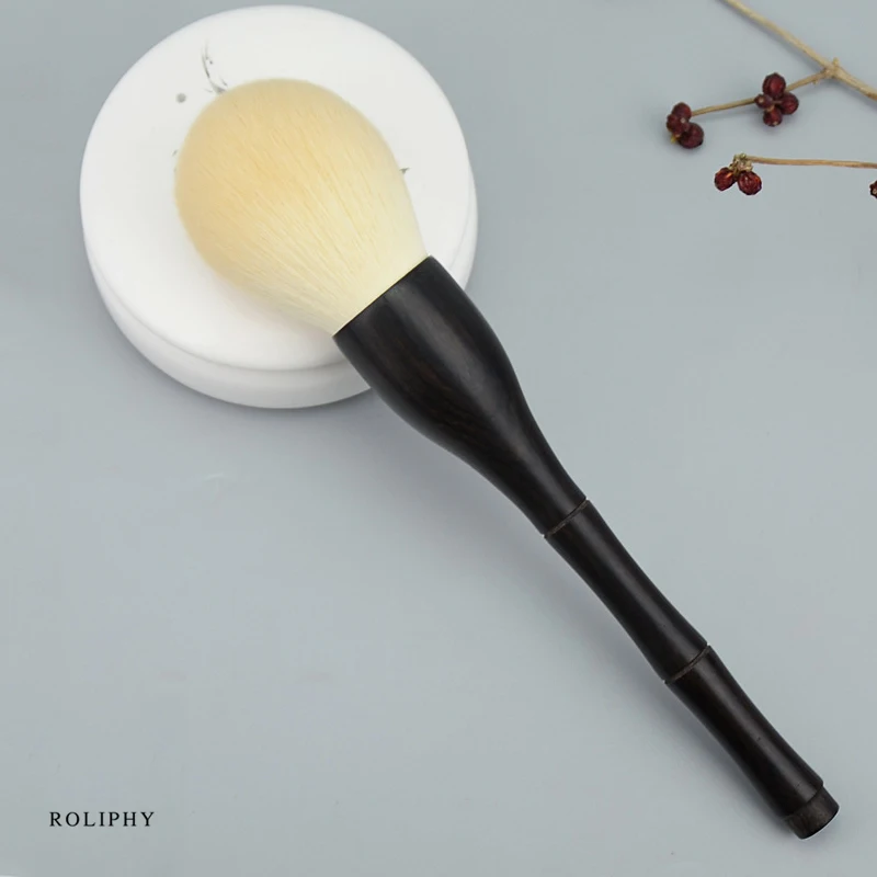 New Retro Face Makeup Brush Large Soft Hair Powder Brush Ebony Wood Handle Professional Facial Beauty Tool 1 Piece
New Retro Face Makeup Brush Large Soft Hair Powder Brush Ebony Wood Handle Professional Facial Beauty Tool 1 Piece