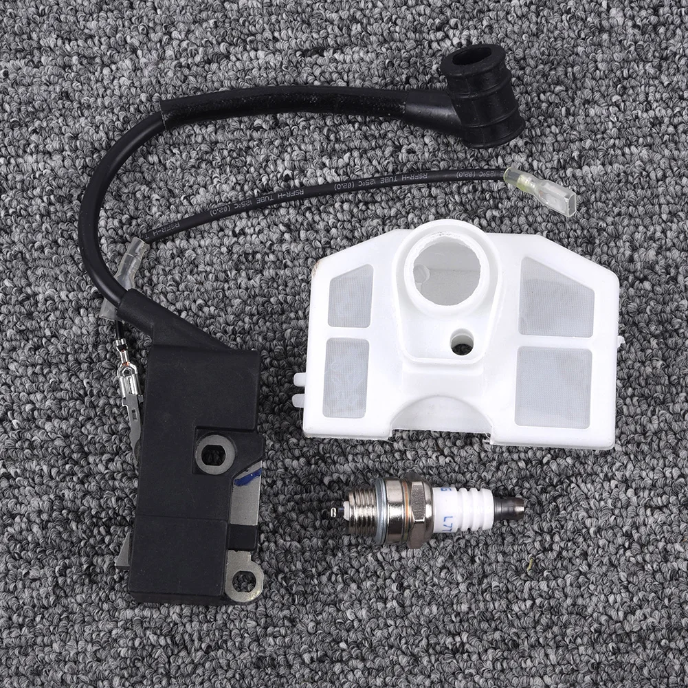 Ignition Coil Plug Chainsaw Set For Chinese 4500 5200 5800 52cc 45cc 58cc Easy Start Chainsaw Garden Tools
Ignition Coil Plug Chainsaw Set For Chinese 4500 5200 5800 52cc 45cc 58cc Easy Start Chainsaw Garden Tools