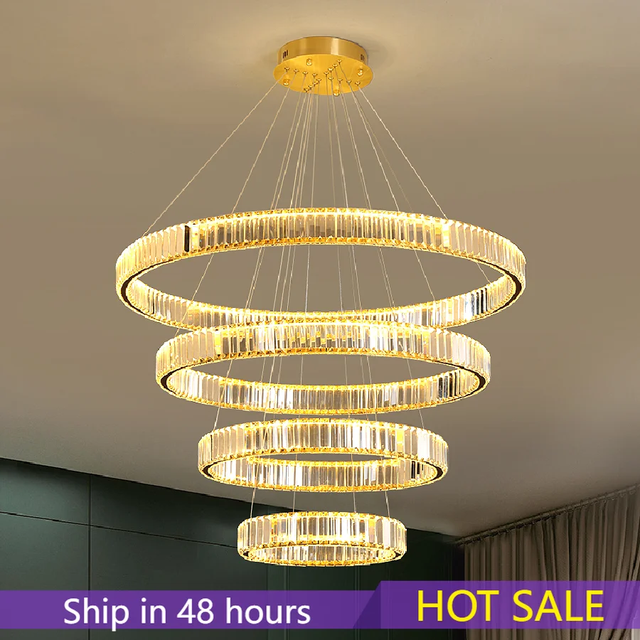 Modern K9 Crystal Led Chandelier Pendant Lamp Luxury for Living Room Luminaire duplex villa staircase large Led Hanging Light
Modern K9 Crystal Led Chandelier Pendant Lamp Luxury for Living Room Luminaire duplex villa staircase large Led Hanging Light