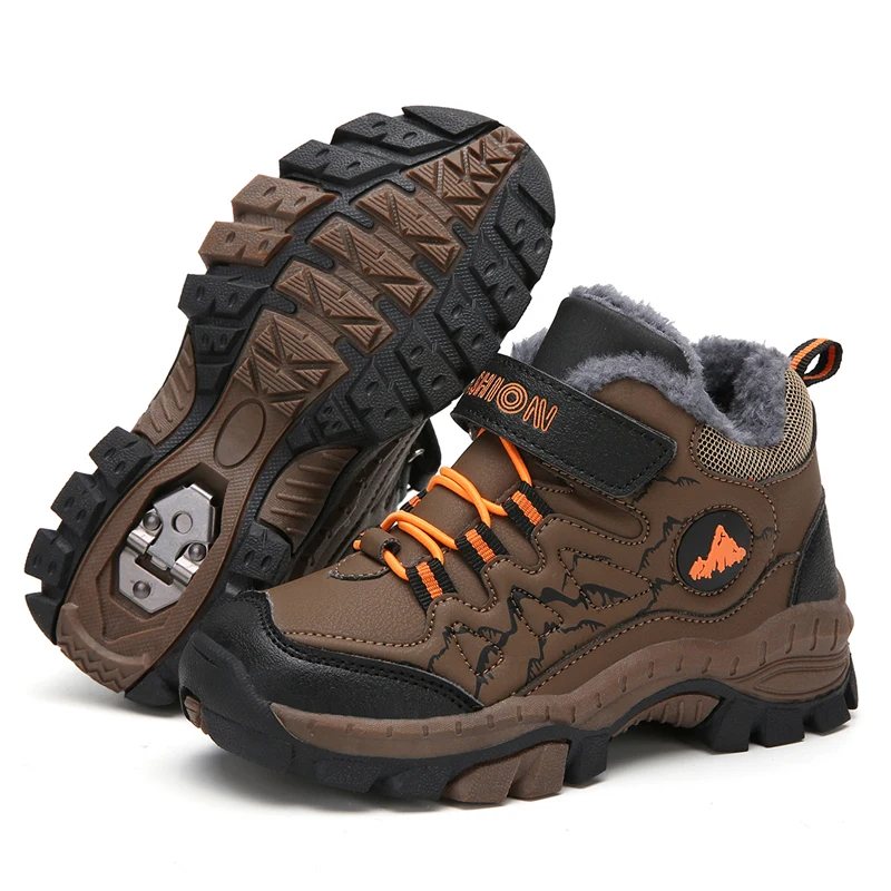 Boys Winter Shoes Children Hiking Shoes Rubber Non-slip Sole Plush Keep Warm Outdoor Boots Kids Girls Sneakers Shoes
Boys Winter Shoes Children Hiking Shoes Rubber Non-slip Sole Plush Keep Warm Outdoor Boots Kids Girls Sneakers Shoes