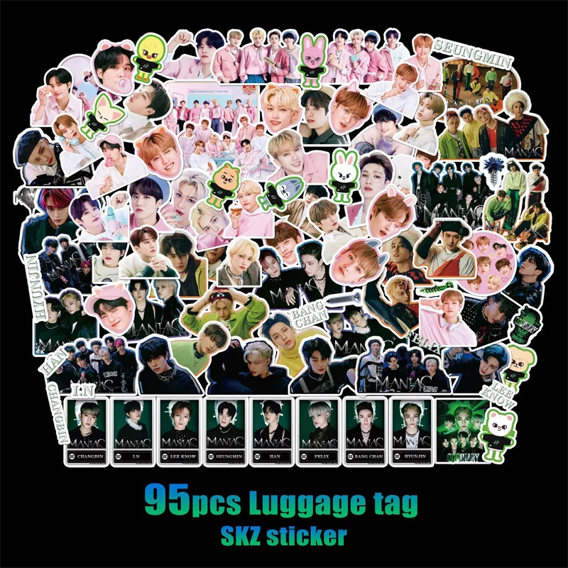 95 шт./компл., оптовая продажа, стикеры для детей Kpop Stray s, новый альбом, стикеры для команды ODDINARY для холодильника, автомобильного шлема, «сдела...
95 шт./компл., оптовая продажа, стикеры для детей Kpop Stray s, новый альбом, стикеры для команды ODDINARY для холодильника, автомобильного шлема, «сдела...