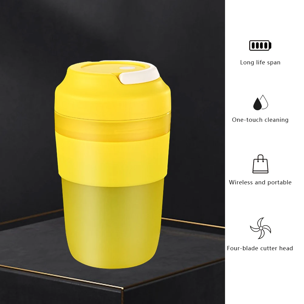 Electric Juicer Bottle Cup Ice Crusher Smoothie Juicer Maker USB Rechargeable 400ml Multi-functional Household Juice Extractor
Electric Juicer Bottle Cup Ice Crusher Smoothie Juicer Maker USB Rechargeable 400ml Multi-functional Household Juice Extractor