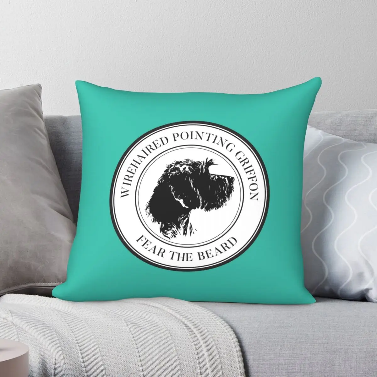 WPG FEAR THE BEARD Pillowcase Polyester Linen Velvet Creative Zip Decor Sofa Cushion Cover 
WPG FEAR THE BEARD Pillowcase Polyester Linen Velvet Creative Zip Decor Sofa Cushion Cover