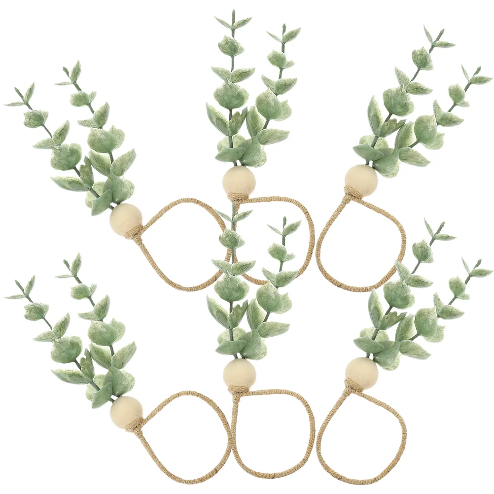 6 Pcs Wood Napkin Rings Decor Decorative Serviette Reusable Buckle Rope Party Supply
6 Pcs Wood Napkin Rings Decor Decorative Serviette Reusable Buckle Rope Party Supply