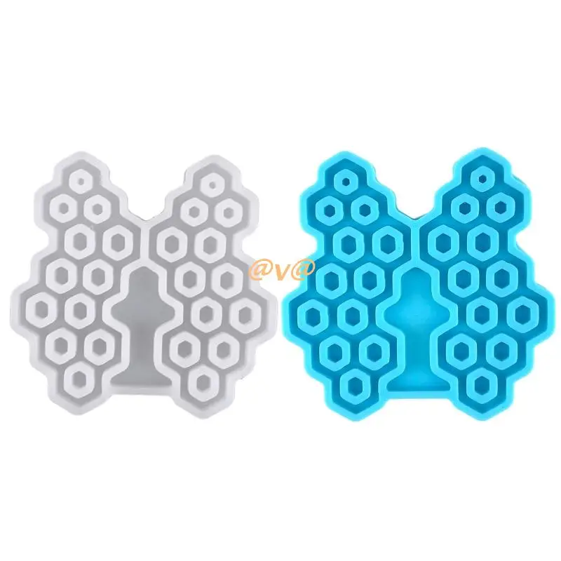 Honeycomb Shaped Earrings UV Epoxy Resin Mold Handmade Necklace Keychain Eardrop Danglers Pendants Silicone Mould DIY
Honeycomb Shaped Earrings UV Epoxy Resin Mold Handmade Necklace Keychain Eardrop Danglers Pendants Silicone Mould DIY