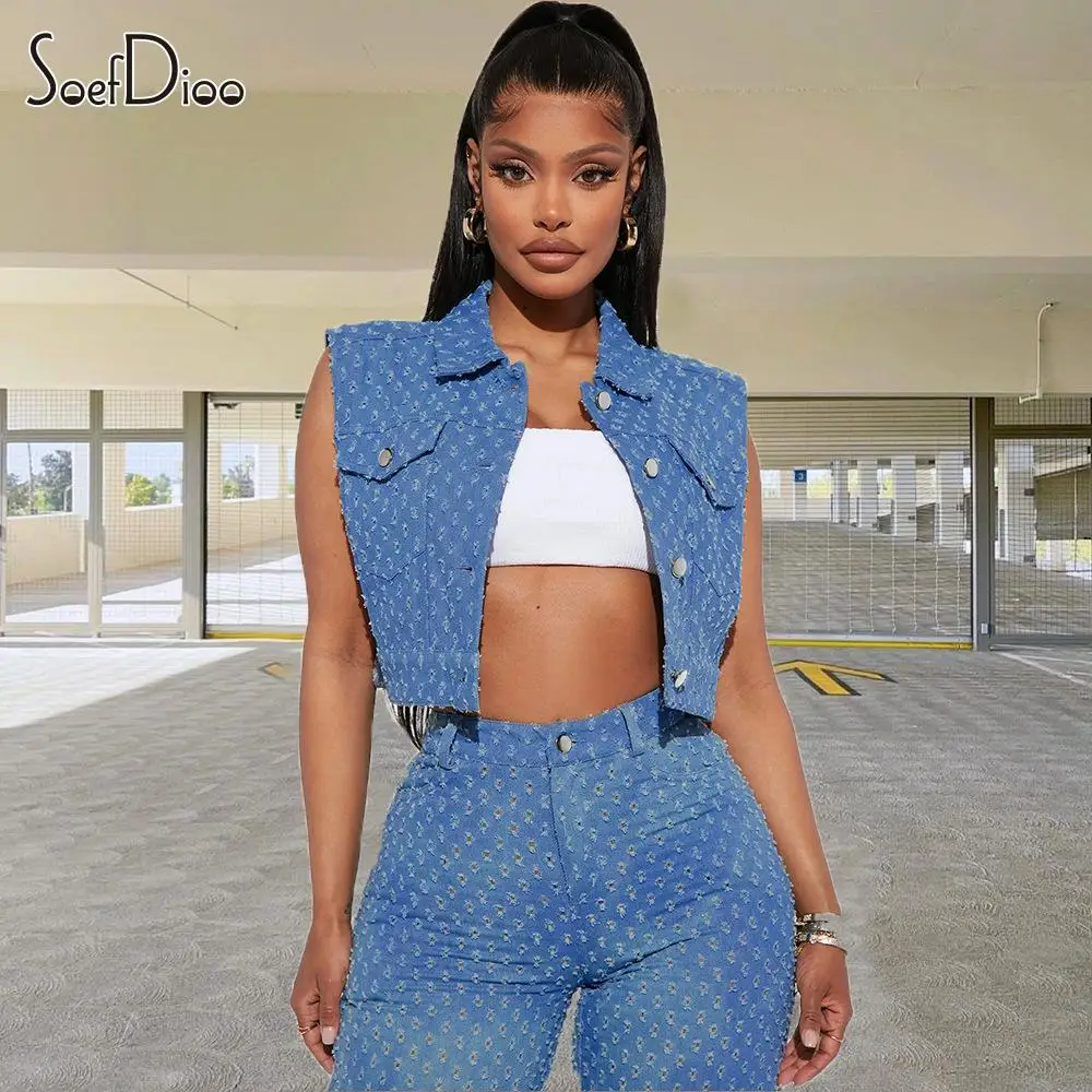 Женский укороченный топ без рукавов Soefdioo, повседневный однобортный жилет-карго с отложным воротником и дырками, летняя одежда, 2023
Женский укороченный топ без рукавов Soefdioo, повседневный однобортный жилет-карго с отложным воротником и дырками, летняя одежда, 2023