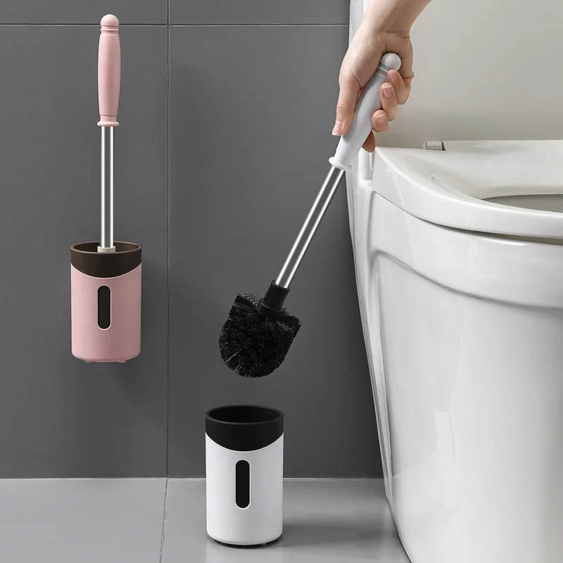Toilet Brush Household Long Handle Cleaning Toilet Brush Full Angle Decontamination Soft Bristles Brush Wall Mounted Bathroom
Toilet Brush Household Long Handle Cleaning Toilet Brush Full Angle Decontamination Soft Bristles Brush Wall Mounted Bathroom