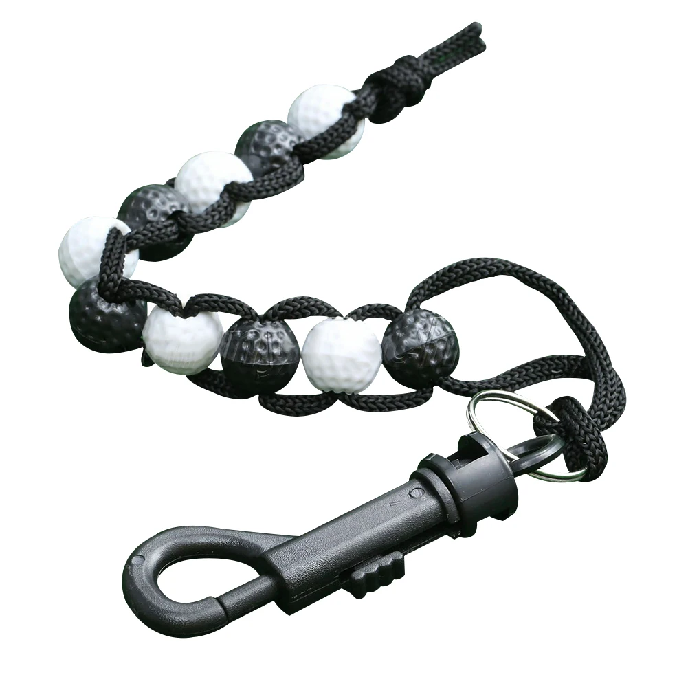 Counter Training Chain With Clip Durable Putt Remenber Golf Score Aid Portable Beads Professional Nylon
Counter Training Chain With Clip Durable Putt Remenber Golf Score Aid Portable Beads Professional Nylon