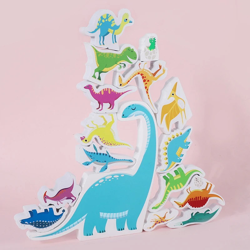 Детские деревянные строительные блоки Монтессори с животными, настольные игры, динозавры, развивающие штабелируемые деревянные детские иг... 
Детские деревянные строительные блоки Монтессори с животными, настольные игры, динозавры, развивающие штабелируемые деревянные детские иг...