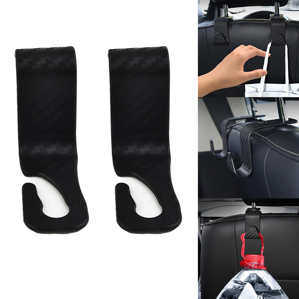 Car Interiors Hook 2pcs ABS Auto Back Seat Carbon Fiber Headrest Hooks Plastic Bags Seat Organizer Hanger High Quality
Car Interiors Hook 2pcs ABS Auto Back Seat Carbon Fiber Headrest Hooks Plastic Bags Seat Organizer Hanger High Quality
