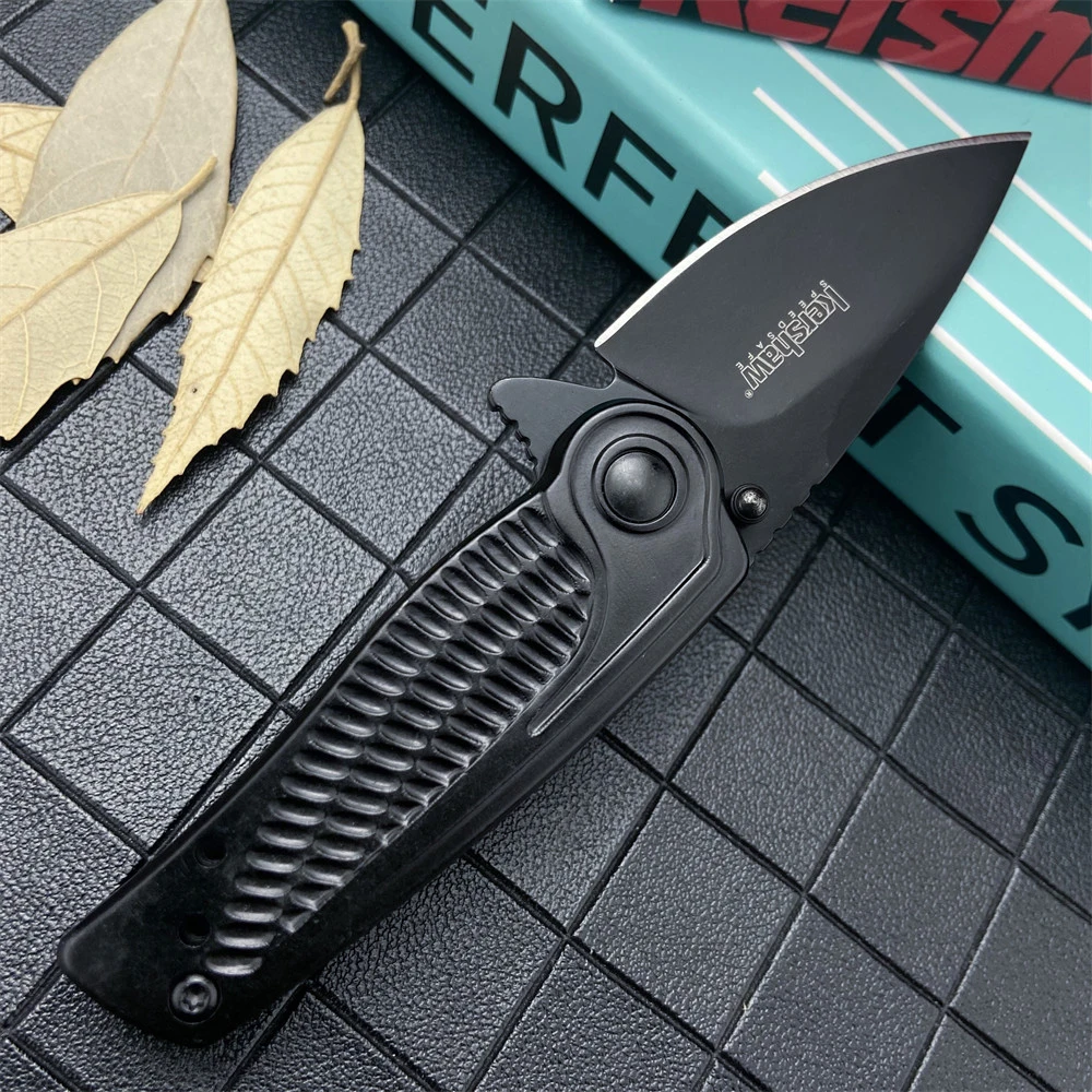 Kershaw 1313BLK Fin Knife 2 Inch Black 8Cr13Mov Blade Stainless Steel Handle with Pocket Clip Outdoor Hunting Survival EDC Tool
Kershaw 1313BLK Fin Knife 2 Inch Black 8Cr13Mov Blade Stainless Steel Handle with Pocket Clip Outdoor Hunting Survival EDC Tool