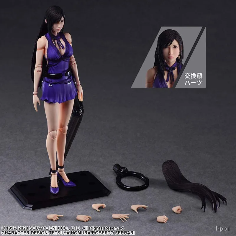 Spot Genuine Square Cowell Pa Kai Final Fantasy FF7 Remake Tifa Dress Version Movable Doll Model Toy Hand Collection
Spot Genuine Square Cowell Pa Kai Final Fantasy FF7 Remake Tifa Dress Version Movable Doll Model Toy Hand Collection