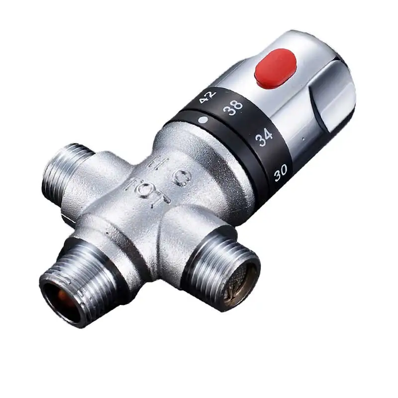 Free Shipping Thermostatic Mixing Valve Shower Contral Valve Water Temperature Control Valve 1/2"Valve
Free Shipping Thermostatic Mixing Valve Shower Contral Valve Water Temperature Control Valve 1/2"Valve