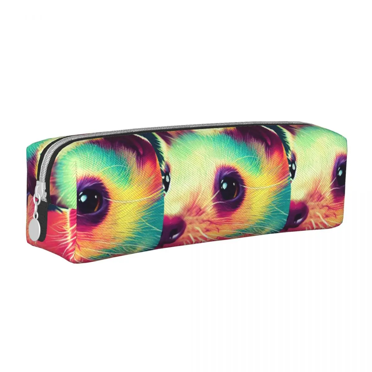 Colorful Ferret Square Pencil Case Cute Animal Print Back to School Kawaii Leather Pencil Box For Teens Zipper Pen Bags
Colorful Ferret Square Pencil Case Cute Animal Print Back to School Kawaii Leather Pencil Box For Teens Zipper Pen Bags
