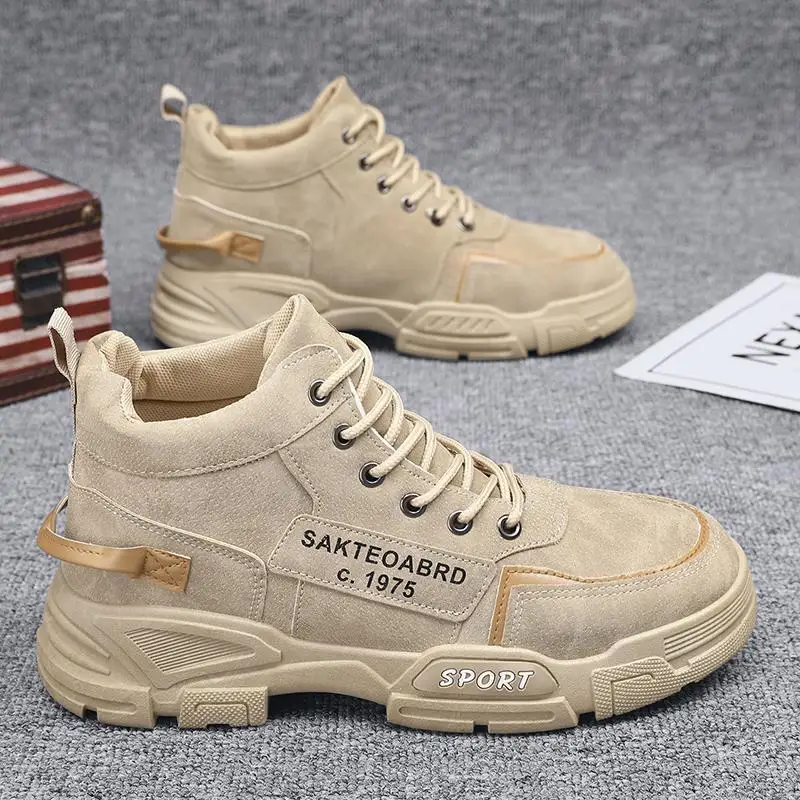 Men's Summer New High Top British Style Motorcycle Tooling Leather Boots Height Increasing Mid-Top Leather Sh
Men's Summer New High Top British Style Motorcycle Tooling Leather Boots Height Increasing Mid-Top Leather Sh