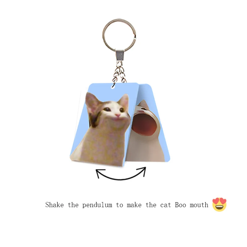 Pop Cat Keychain for Women Cute HD Kitten Dynamic Bag Pendant Funny Popcat Keyring Creative Key Chain Toy Gift for Men Friends
Pop Cat Keychain for Women Cute HD Kitten Dynamic Bag Pendant Funny Popcat Keyring Creative Key Chain Toy Gift for Men Friends