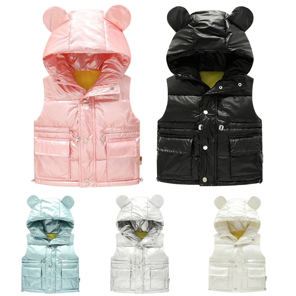 Детский пуховой жилет, куртка с капюшоном для девочек, зимние жилеты для мальчиков, верхняя одежда на осень, пальто, детская теплая одежда
Детский пуховой жилет, куртка с капюшоном для девочек, зимние жилеты для мальчиков, верхняя одежда на осень, пальто, детская теплая одежда
